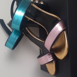 Vinci leather shoes. Sz 11 Worn Once!